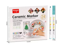 Marcadores para ceramica 24 unidades